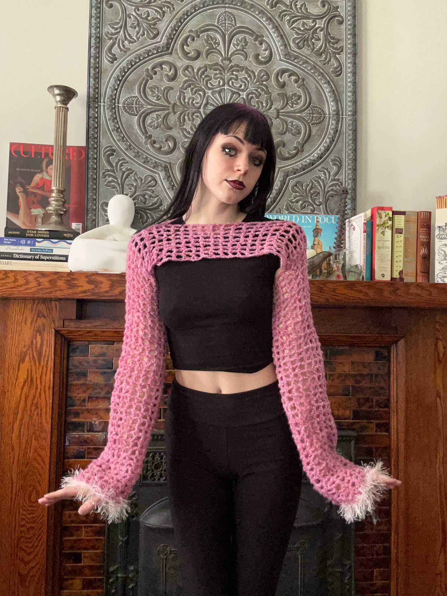 Fluffy Sweater Shrug