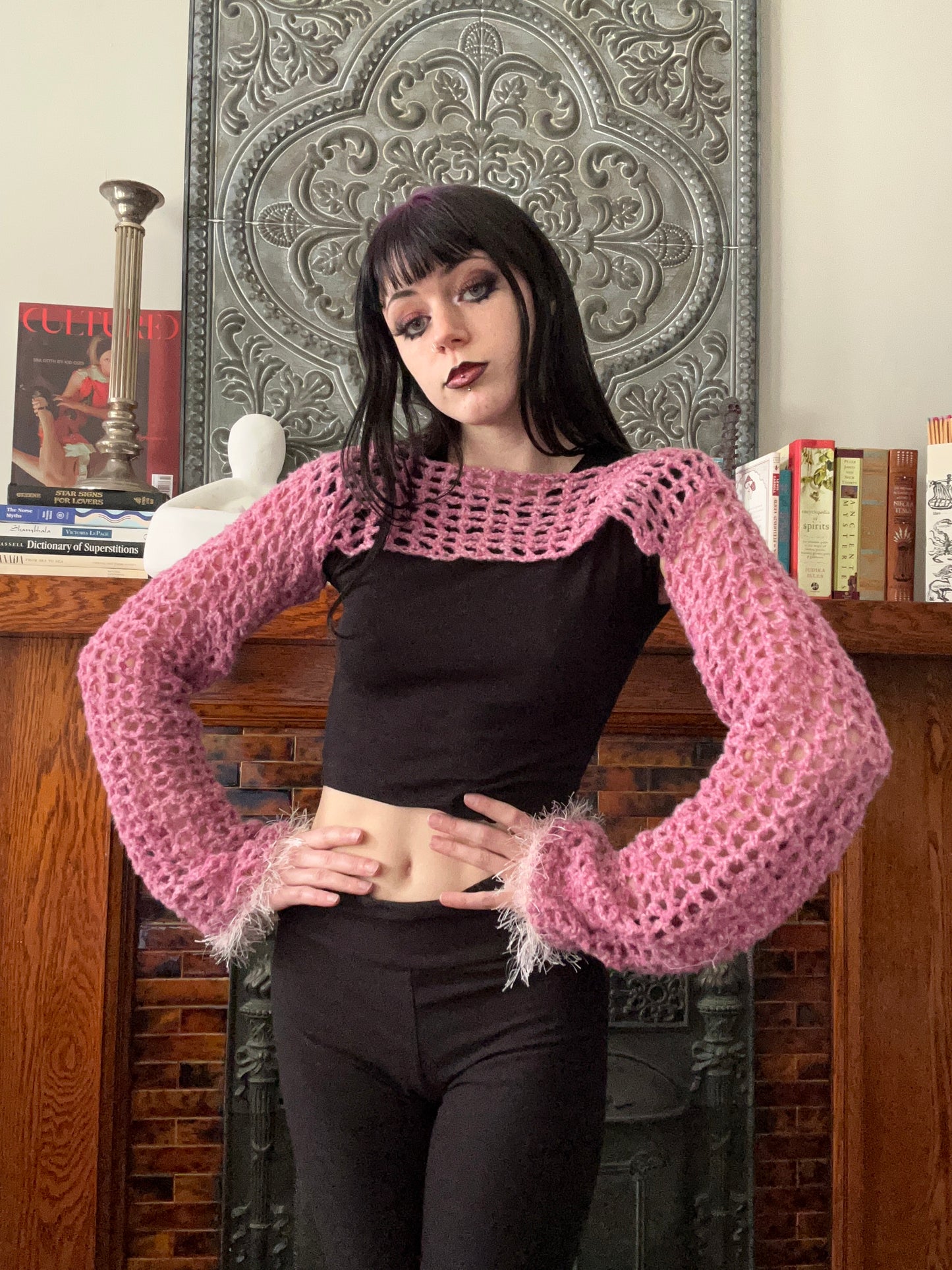 Fluffy Sweater Shrug