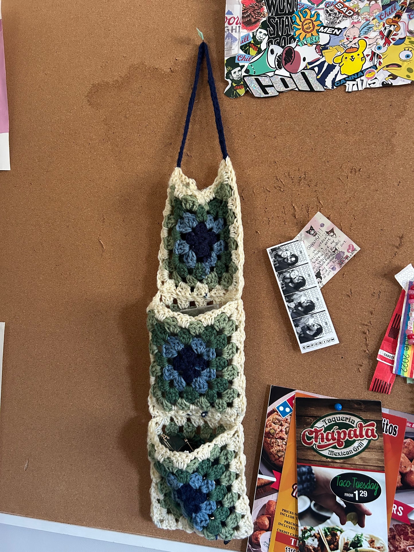 Granny Square Wall Pockets