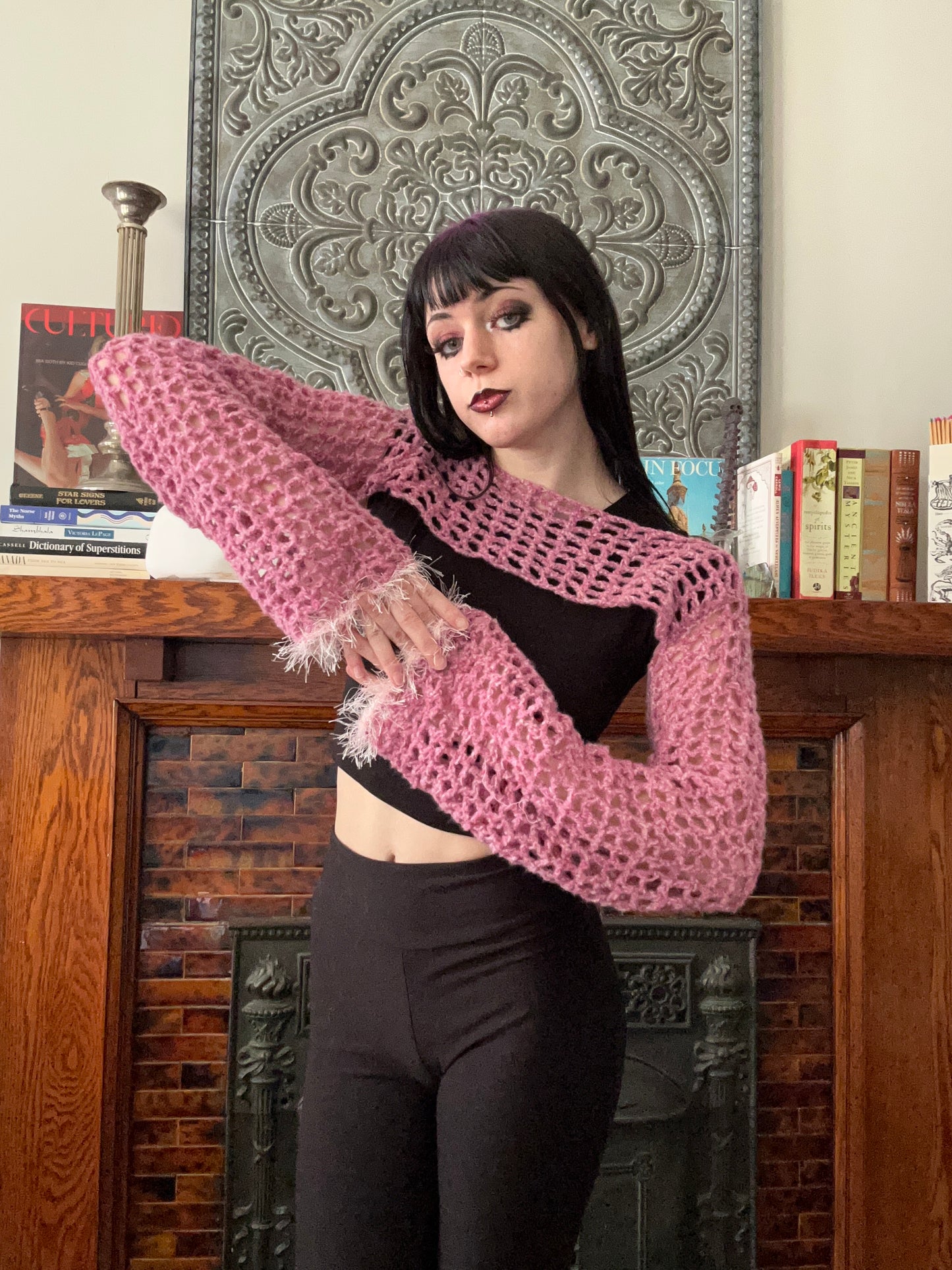 Fluffy Sweater Shrug