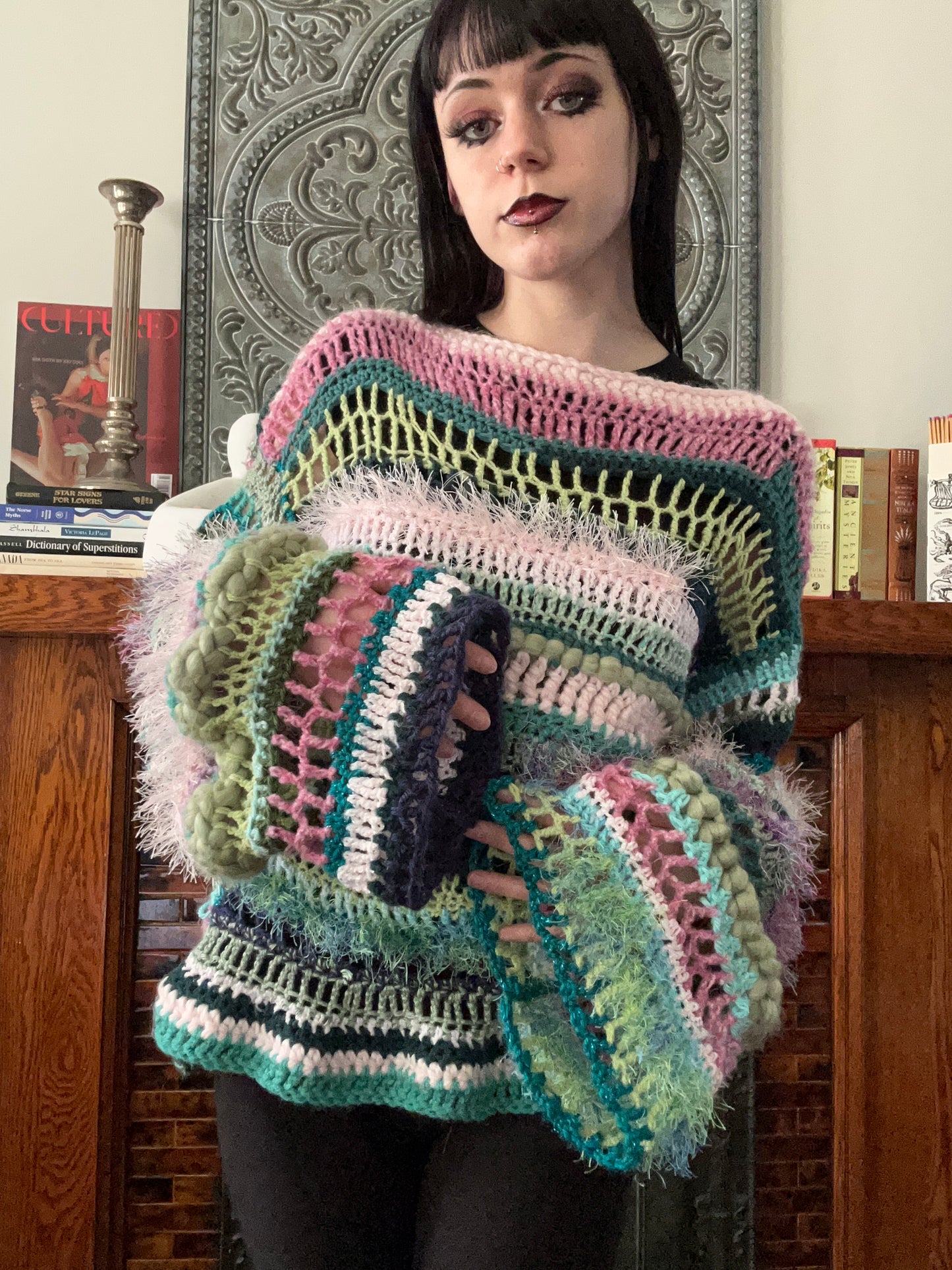 Sea Foam Junk Sweater