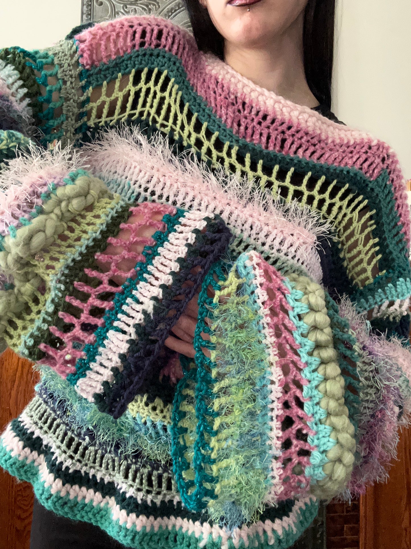 Sea Foam Junk Sweater