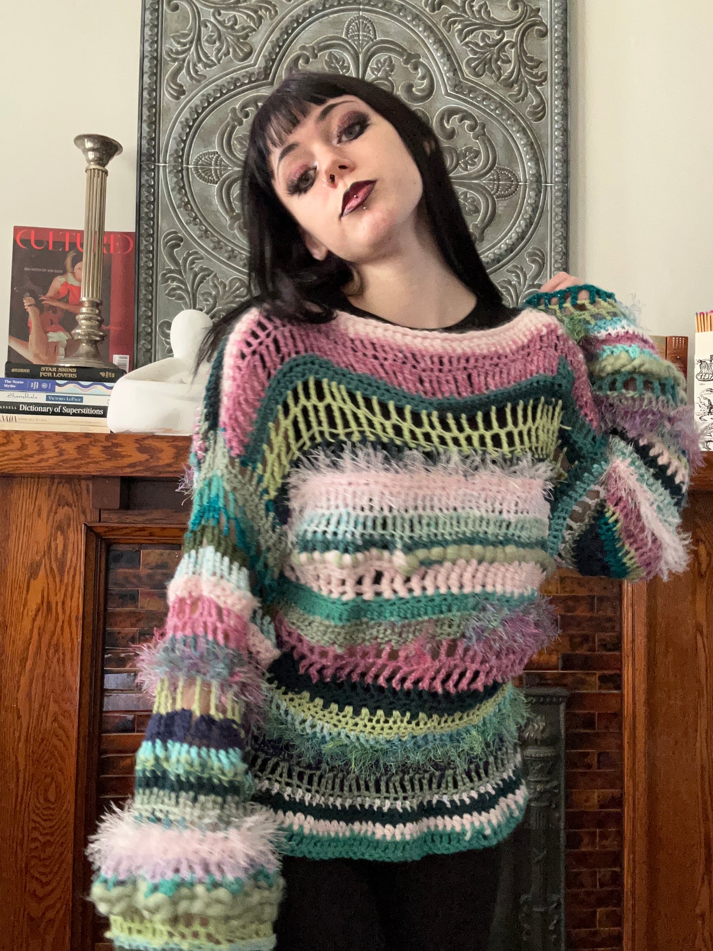 Sea Foam Junk Sweater