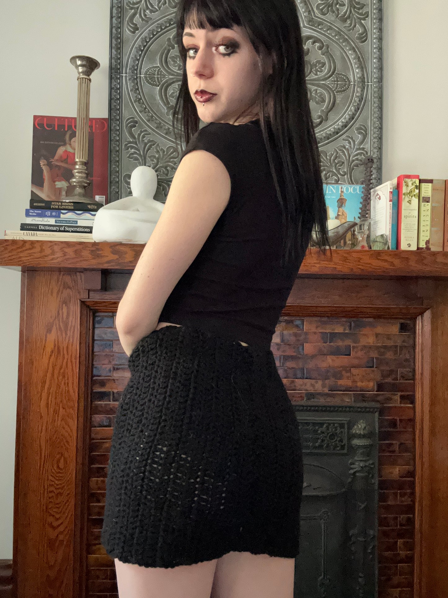 Adjustable Black Skirt