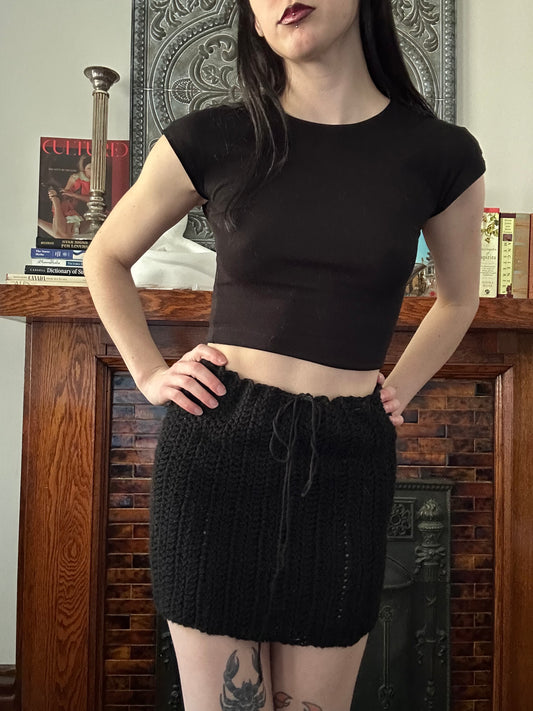 Adjustable Black Skirt