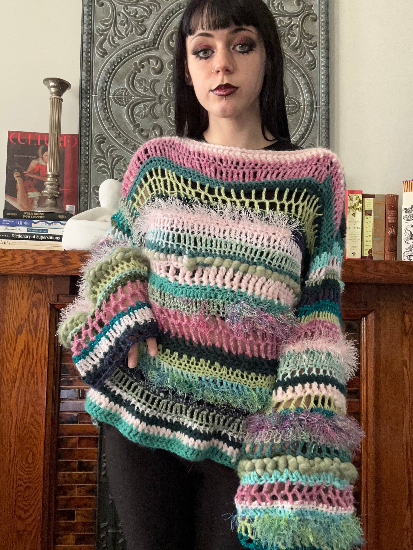 Sea Foam Junk Sweater